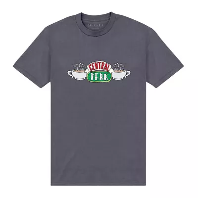 Buy Official Friends Central Perk T-Shirt Short Sleeve Crew Neck T Shirt Tee Top • 22.95£