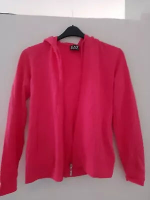 Buy Emporio Armani Pink Hooded Jacket Sml • 7.50£