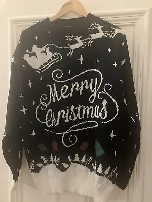 Buy Christmas Festive Ugly Jumpers - Merry Christmas Jumper - Size Medium 71 X 59 • 14.99£