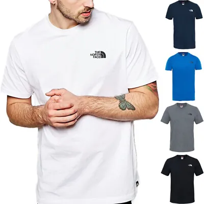 Buy The North Face T-Shirt Mens Logo Short Sleeved Tee Cotton Crew Top • 14.95£
