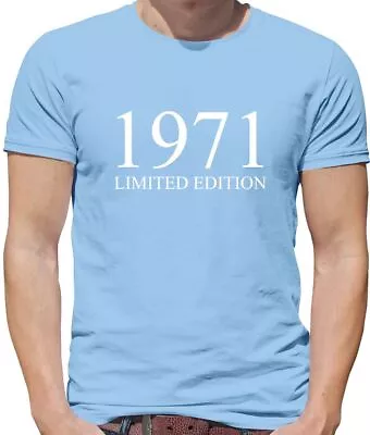 Buy Limited Edition 1971 - Mens T-Shirt - Birthday Present 53rd 53 Gift Age • 13.95£