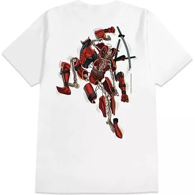 Buy Primitive Deadpool T Shirt - White LRG • 26.95£