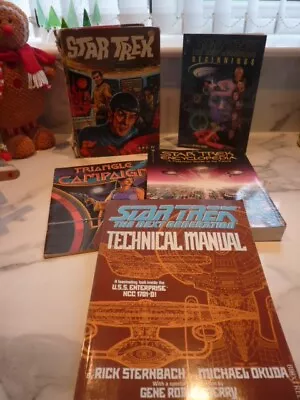 Buy Star Trek Book Bundle 5 Books; Encyclopedia, Technical Manual .... • 12.99£