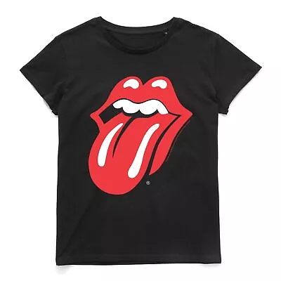 Buy Official Rolling Stones Classic Tongue Women's T-Shirt • 17.99£