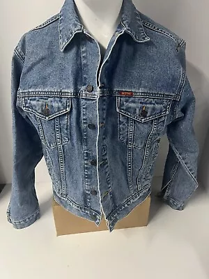 Buy Mustang Denim Jacket Size Small Mint Condition 100 Per Cent Cotton • 61.97£
