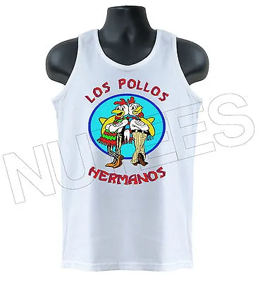 Buy Los Pollos Hermanos Breaking Bad Inspired Mens Tank Top Vest S-XXL Sizes  • 12.09£