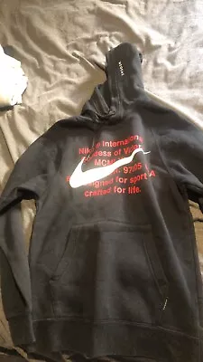 Buy Black And Red Nike Hoodie Size XS • 30£