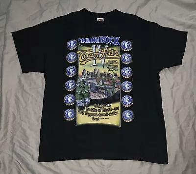 Buy Rolling Rock Town Fair IV Men XL T Shirt BLINK 182 Def Leppard 311 SUM 41 Trapt  • 81.66£