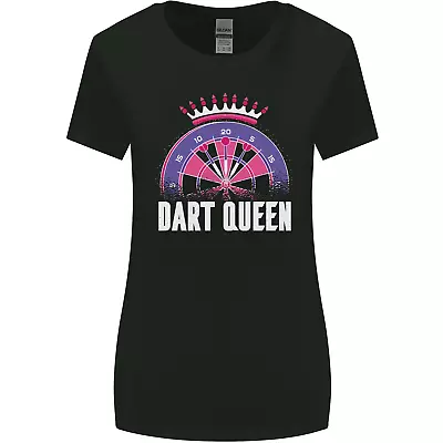 Buy Darts Queen Funny Womens Wider Cut T-Shirt • 9.99£
