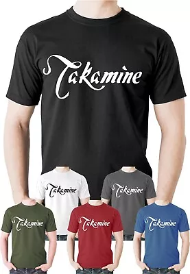 Buy Takamine Guitar T Shirt Electro Acoustic Rock Music Top Band Japanese Tee Logo • 15.50£