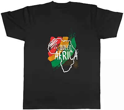 Buy Queen Africa Mens T-Shirt Grunge Continent Unisex Tee Gift • 8.99£