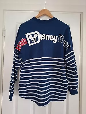 Buy Walt Disney World Park Red White & Blue Striped Spirit Jersey Size Small • 34.99£