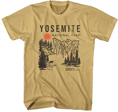 Buy Yosemite National Parks Foundation Northern California T Shirt TS23269NPFU • 37.54£