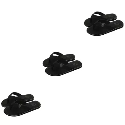 Buy  Set Of 3 Sandals For Summer Fanning Home Slippers Men Household • 15.98£