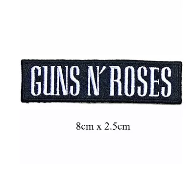 Buy Guns N' Roses Metal Music Band Iron On Motif Patch Child Or Adult • 3.49£