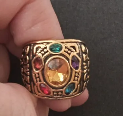 Buy Marvel Infinity Stone Ring Size 12 • 5.99£