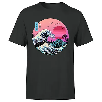 Buy Retro Great Wave Tshirt Unisex - Kanagawa, Art, Japan S Mens T-Shirt#P1#OR#A • 9.99£