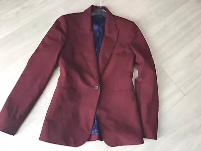 Buy Ladies Suit Jacket, Burgundy , From Zara , Size M • 6£