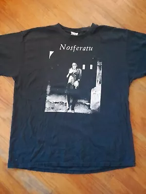 Buy Nosferatu Vintage 90s Xl Tee Shirt Killer Gothic Shirt Dracula Frankenstein • 142.08£