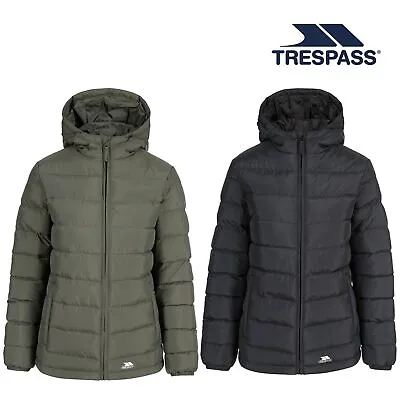 Buy Trespass Womens Padded Jacket Casual With 2 Zip Pockets Elegant • 39.99£