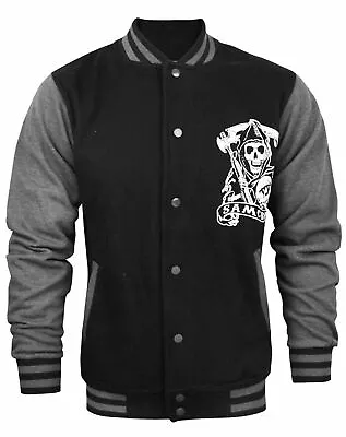Buy Sons Of Anarchy Men's Varsity Jacket • 44.99£