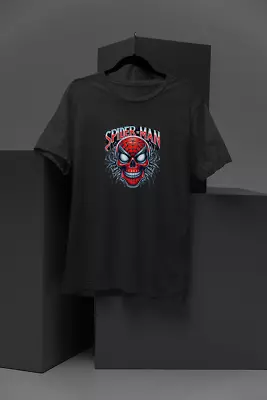 Buy  Sinister Spider Skull | Marvel-inspired Tee With Evil Spidey Design - Unleash Y • 24.99£