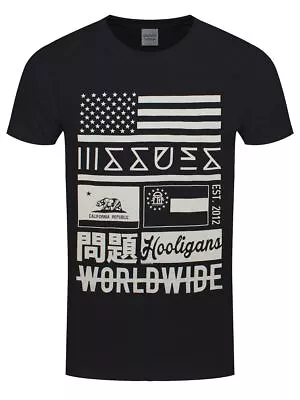 Buy Issues T-shirt Worldwide Men's Black • 12.99£