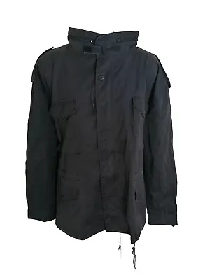 Buy Mens M65 Field Jacket Size 3XL Regular Faded Black With Hood • 24.98£