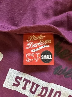 Buy Studio D'artisan - Purple 'The Piggy' T Shirt - Size Small • 120£