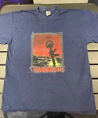 Buy UNEARTH Vintage T Shirt Metal Metalcore LARGE Band Tee • 22.99£