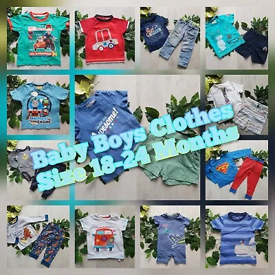 Buy Baby Boys Clothes Build Make Your Own Bundle Job Lot Size 18-24 Months Set  • 2.49£