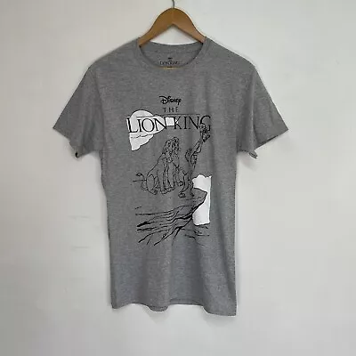 Buy Disney T Shirt Small Grey The Lion King Short Sleeve Crew Neck • 9£