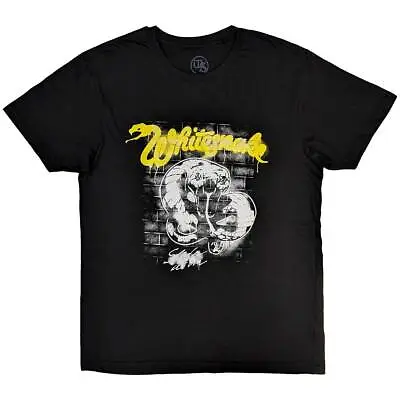 Buy Whitesnake Graffiti Black T-Shirt NEW OFFICIAL • 16.29£