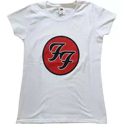Buy SALE Foo Fighters Ladies T-Shirt: FF Logo 50% OFF • 9.95£