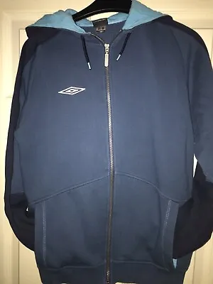 Buy Boys Hoodie  Umbro XL Boys/ Small Man  Arm Pit To Arm Pit 19 Inches • 4.25£