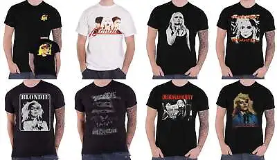Buy Official Blondie T Shirt Parallel Lines Punk Band Logo Debbie Harry New Mens • 14.93£