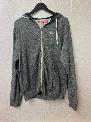 Buy Vans Off The Wall Mens Grey & White Hoodie Size S CG L34 • 7.99£