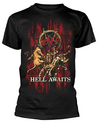 Buy Slayer Hell Awaits T-Shirt - OFFICIAL • 16.29£