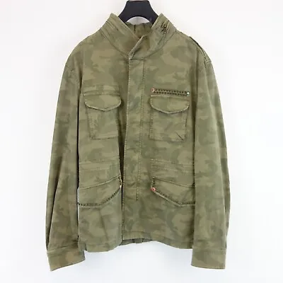 Buy Jacket Mason ´S Men's Between-Seasons Casual Jacket Parka Khaki Camouflage New • 127.42£