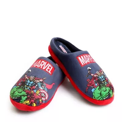Buy Marvel Superheroes Men's Slippers Size 10 • 14.99£