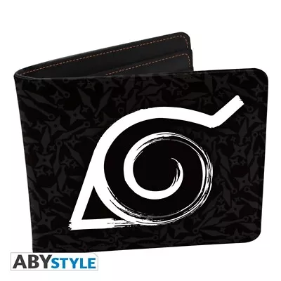 Buy Naruto Shippuden Wallet Konoha Symbol Licensed | Giftdude UK • 18.99£