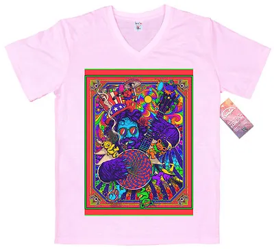 Buy Jerry Garcia T Shirt Artwork By Rosenfeldtown, #Grateful Dead • 18£