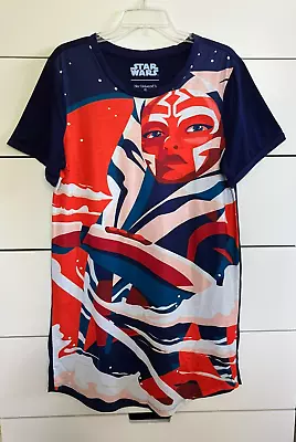 Buy Her Universe Star Clone Wars Ahsoka Tano Danny Hass T-Shirt Dress Size XL RARE! • 53.03£