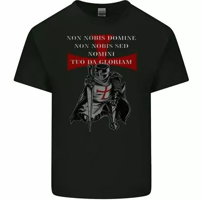 Buy Knights Templar T-Shirt Teutonic Crusaders St Georges Day Cross Prayer Non Nobis • 10.99£