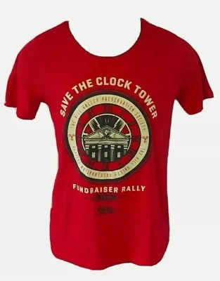 Buy Back To The Future Men's Women's Red Short Sleeve Crew Neck T.Shirt Tee Size XXL • 8.99£