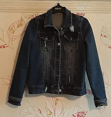 Buy Matalan - Dark Blue Classic Style Denim Jacket - Aged 11 Years • 5£