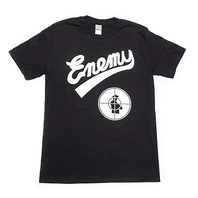 Buy Public Enemy Target Mens Old School Hip Hop Black Short Sleeve T-Shirt Tee Top • 14.99£