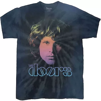 Buy The Doors Jim Halftone Gradient Dip-Dye T-Shirt NEW OFFICIAL • 16.59£