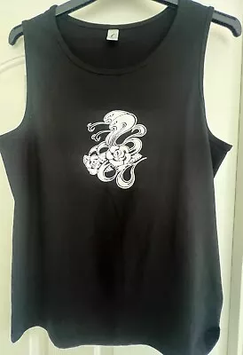 Buy Rose Tattoo: Band Logo & Band Design Vest /Sleeveless T-shirt (Mens Size L) • 16.99£