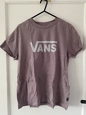 Buy Purple Vans T-shirt Size Medium • 5£